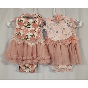 Two Pink Baby Dresses